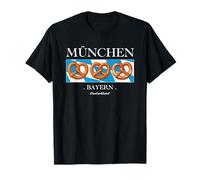 Munchen Germany/Deutschland Pretzel Foodie Souvenir T-Shirt