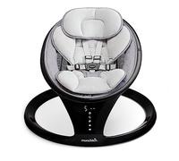 Munchkin Balancelle Électrique Bébé | Chaise Bascule Bébé avec Bluetooth & Sons | Rocker Portable Bébé avec Mouvement et Sons | Noir