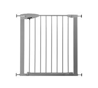 Munchkin Barrière de Sécurité Easy Loc Bébé & Tout-Petits | Barrière de Sécurité Large pour Escaliers & Portes | Installation Facile sans Vis | 73-79cm | Argent