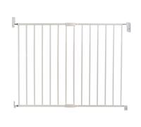 Munchkin Barrière de Sécurité Extensible Easy Close Bébé & Tout-Petits | Barrière de Sécurité Large pour Escaliers & Portes | Sans Barre | 64.5-102cm | Blanche