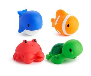 Munchkin Bath Ocen Bath Squirts jouet de bain 9 m+ 4 pcs