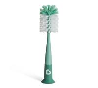 Munchkin Brosse à Biberon | Pour Nettoyer les Biberons & Bouteilles d'Eau avec Brosse à Tétine Intégrée | Autonome | Compatible Lave-vaisselle | Brosse à Poils | Lot de 1 | Vert