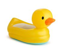Munchkin Canard Gonflable White Hot | Bain Bébé | Idéal pour Voyage ou Maison | Essentiels Bébé | Canard