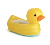 Munchkin Canard Gonflable White Hot | Bain Bébé | Idéal pour Voyage ou Maison | Essentiels Bébé | Canard