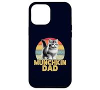 Munchkin Cat Dad Funny I Love My Munchkin Cat Rétro Coque pour iPhone 12 Pro Max