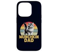 Munchkin Cat Dad Funny I Love My Munchkin Cat Rétro Coque pour iPhone 14 Pro