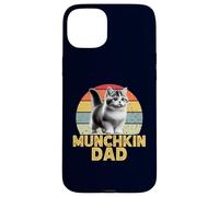 Munchkin Cat Dad Funny I Love My Munchkin Cat Rétro Coque pour iPhone 15 Plus