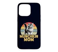 Munchkin Cat Mom Funny I Love My Munchkin Cat Rétro Coque pour iPhone 15 Pro Max