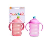 Munchkin Click Lock Schnabelbecher 2er-Pack | 6 M+ | 236 ml | Rosa/Lila