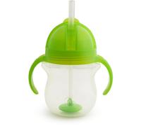 Munchkin Click Lock Tip & Sip tasse avec paille avec contre-poids Green 6 m+ 1 pcs