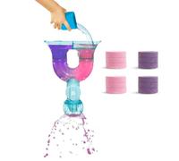 Munchkin Jouet de bain d'apprentissage pour tout-petits ColorMix Lab STEM, comprend 12 pastilles de couleur pour le bain