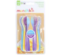 MUNCHKIN® ColourReveal - 6 Fourchettes et cuillères 12 mois + Accessoire(S) pc(s)