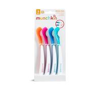 Munchkin Cuillères Blanches Chauffantes Bébé & Tout-Petit | Set de Cuillères de Diversification Bébé avec Alerte de Chaleur | Sans BPA | Couverts Bébé & Desserts | 4 Pack