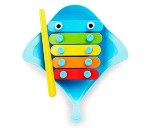 Munchkin Dingray | Jouet de Bain Musical Bébé | Essentiels Bébé | Bleu