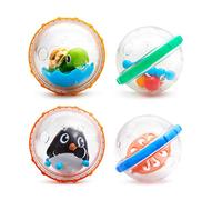 Munchkin - Jouets flotteurs de bain, bulles, lot de 4