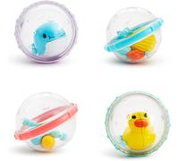 Munchkin - Jouets Flotteurs De Bain, Bulles, Lot De 4, Multicolore, 4.0 Pack