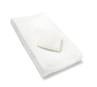 Munchkin Lot de 2 housses de matelas à langer blanches - Compatibles avec matelas à langer profilés standard