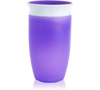 Munchkin Miracle 360 Tasse à bec | Tasse Bébé & Tout-Petits | Sans BPA | Étanches | Idéale pour le Sevrage | 12+ Mois | 10oz/296ml | Violet