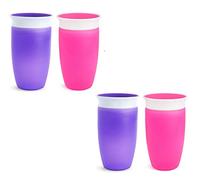 Munchkin Miracle 360 Sippy Cup - Rose/orange - 283,5 gram - 2 CT - par Munchkin