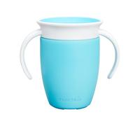Munchkin Miracle 360 Tasse à Bec | Entraîneur Bébé & Tout-Petits | Sans BPA | Sans Déversement | Étanche | Sevrage 6+ Mois | 7oz/207ml | Bleu