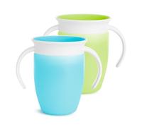 Munchkin Tasse D'apprentissage Miracle 360o - Verte/Bleue