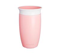Munchkin Miracle 360 Tasse à bec | Tasse Bébé & Tout-Petits | Sans BPA | Étanches | Idéale pour le Sevrage | 12+ Mois | 10oz/296ml | Rose