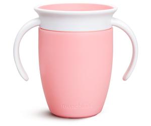 Munchkin Miracle 360° tasse d’apprentissage avec supports Pink 6 m+ 1 pcs