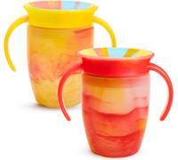 Munchkin Miracle 360° Tie Dye Cup Tropical yellow and red 2 pcs, 207 ml