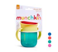 Munchkin Miracle 360 Trinklernbecher | 6 M+ | 207 ml | Petrolgrün