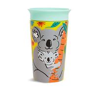 Munchkin Miracle 360° WildLove Tasse à bec | Tasse Étanches | Tasse de Sevrage Bébé Sans BPA avec Bord de Boisson 360° - Emballage Écologique | 9oz/266ml | Koala