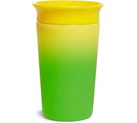 Munchkin Miracle Lot de 360 gobelets à changement de couleur pour tout-petits | Gobelet sans BPA pour tout-petits et bébés | Anti-éclaboussures et anti-fuite | 12 mois | 266 ml | Jaune