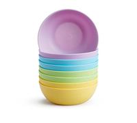 Munchkin Multiples Bols Bébé & Tout-Petit | Set de Bols Plastiques Brillants pour Tout-Petit | Sans BPA Bols Empilables pour Bébé & Diversification | 8 Pack