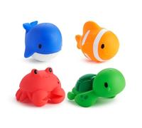 Munchkin Ocean Squirters Baby Bath Toy | Bath Toys for Children and Toddlers | Baby Essentials | Baby Bath Toys & Shower Toys for Children | 4 Pack | Ocean