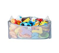 Munchkin Panier de Rangement de Jouets pour Bain | Rangement Suspendu pour Murs | Organisateur de Bain Doux & Caddy pour Jouets avec Ventouses