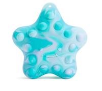 Munchkin® Pop Squish™ Popping Bath Toy - Mould-Free Squeezable Sensory Baby Fidget Toy Without Holes | Baby Essentials | Baby Bath Toy for Toddlers and Children | Blue