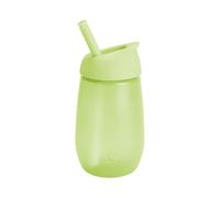 Munchkin Simple Clean Tasse Tout-Petits | Tasses Sippy Bébé & Tout-Petits avec Pailles | Sans BPA | Étanches | Leakproof en Silicone - 10oz/296ml | 1 Pack | Vert