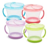 Munchkin Snack Catcher, 9 Ounce, 4-Count by Munchkin (English Manual)