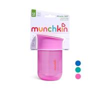 Munchkin Tasse Bébé Miracle 360 | 12m+ | 296ml | Essentiels pour Bébé | Violet