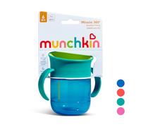 Munchkin Tasse Bébé Miracle 360 | Essentiels pour Bébé | 6m+ | 207ml | Bleu Foncé