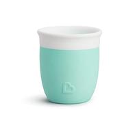 Munchkin Tasse C’est Silicone pour Tout-Petit et Bébé | Transition Idéale pour Tout-Petits & Bébés | Flux Libre | À partir de 4 Mois | 2 oz / 60 ml | Menthe