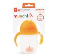 Munchkin Tasse d'Apprentissage à Paille Fléxible Tip/Sip - Orange - 207 ml