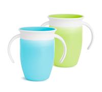 Munchkin Tasse d'apprentissage Miracle 200 ml, lot de 2