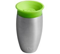 Munchkin Tasse Miracle 360º Acier - Vert - 296 ml - 012453