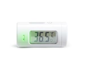 Munchkin Thermomètre Infrarouge | Thermomètre sans Contact pour Bébé | Écran LCD à Un Bouton | Compact et Pratique en Voyage | Température du Corps des Enfants avec Alerte Fièvre | Indispensable Bébé