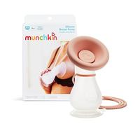 Munchkin Tire-lait manuel pour lait maternel, en silicone de qualité alimentaire, sans BPA, 113,4 g - Essentiel d'allaitement portable pour exprimer le lait à la maison, au travail et en déplacement