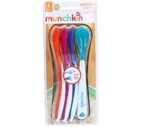 Munchkin Petites cuillères White Hot avec capteur de chaleur 4 m+ 4 pcs
