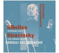 Munchner Philharmoni - Sibelius: Symphony No. 5 & Stravinsky: The Firebird [Cd]