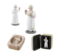 Mundo De Brujas Image du pape Léon XIV en boîte, Robert Francis Prevost Image religieuse