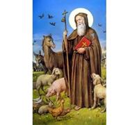 Mundo De Brujas Impression religieuse Saint Antoine Abbé