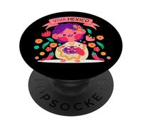Muñeca Lelé, Mexican Rag Doll ¡Que Viva México! PopSockets PopGrip Adhésif